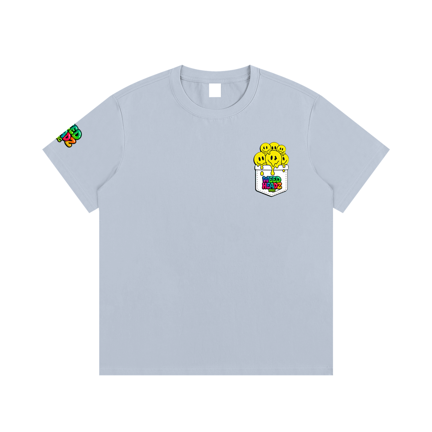 WHI Men's Smiley Melt Cotton T-Shirt