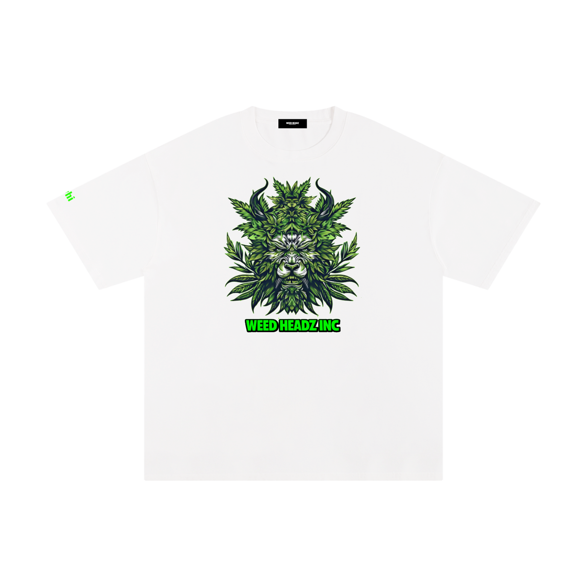 WHI Men's Monster Green Cotton T-Shirt