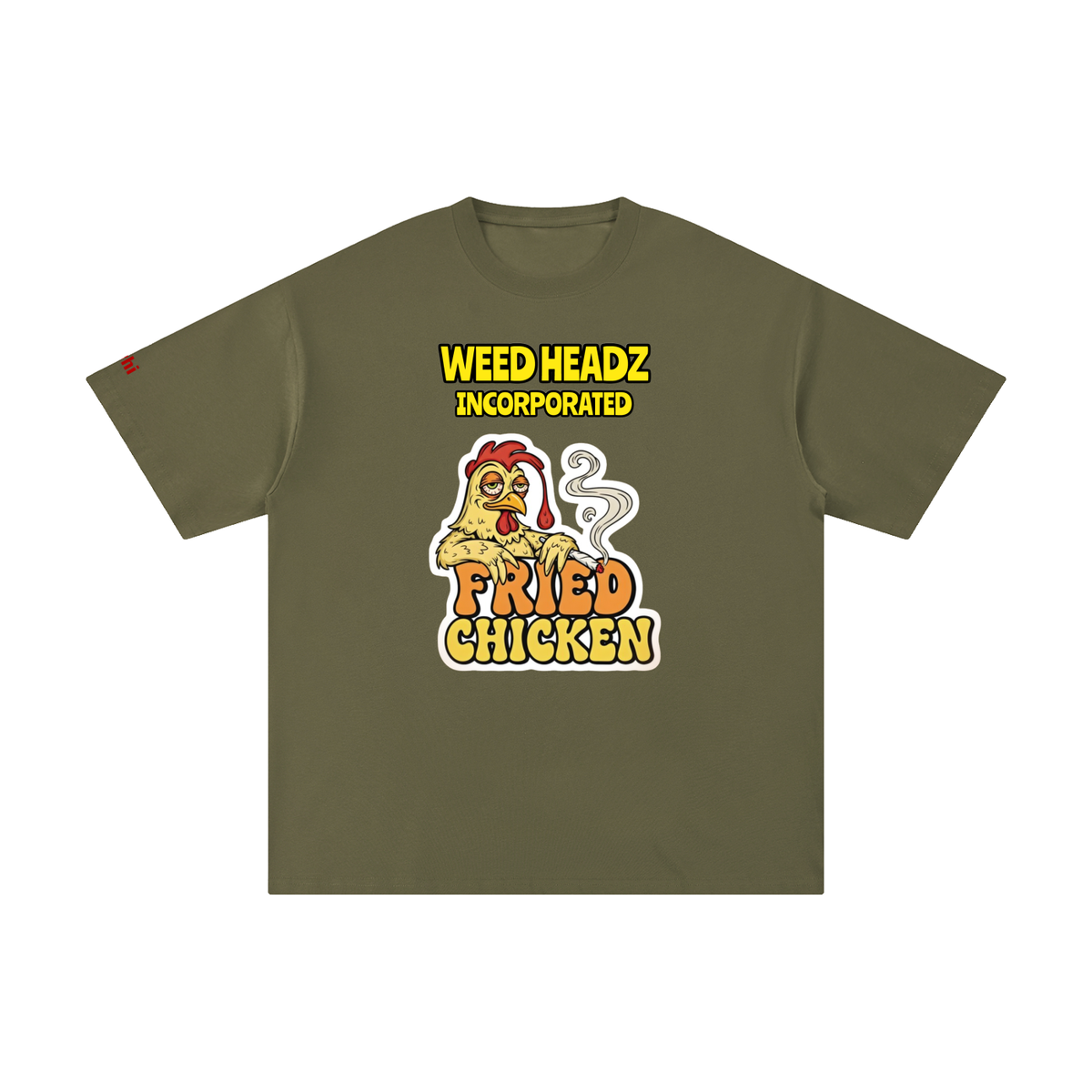 WHI Men's Fried Chicken Cotton T-Shirt