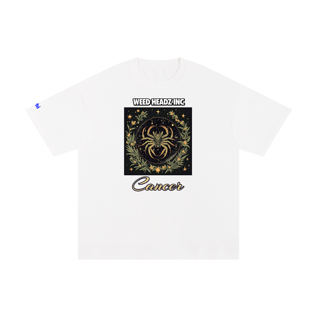WHI Men's Zodiac Cancer Cotton T-Shirt