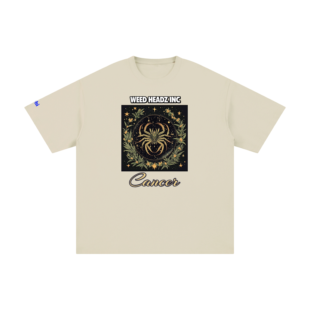 WHI Men's Zodiac Cancer Cotton T-Shirt