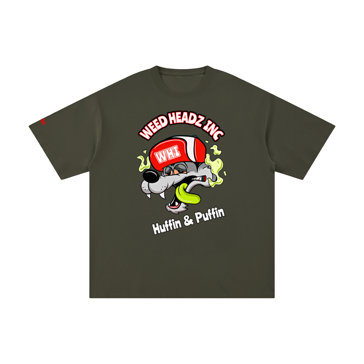 WHI Men's Huffin & Puffin Cotton T-Shirt