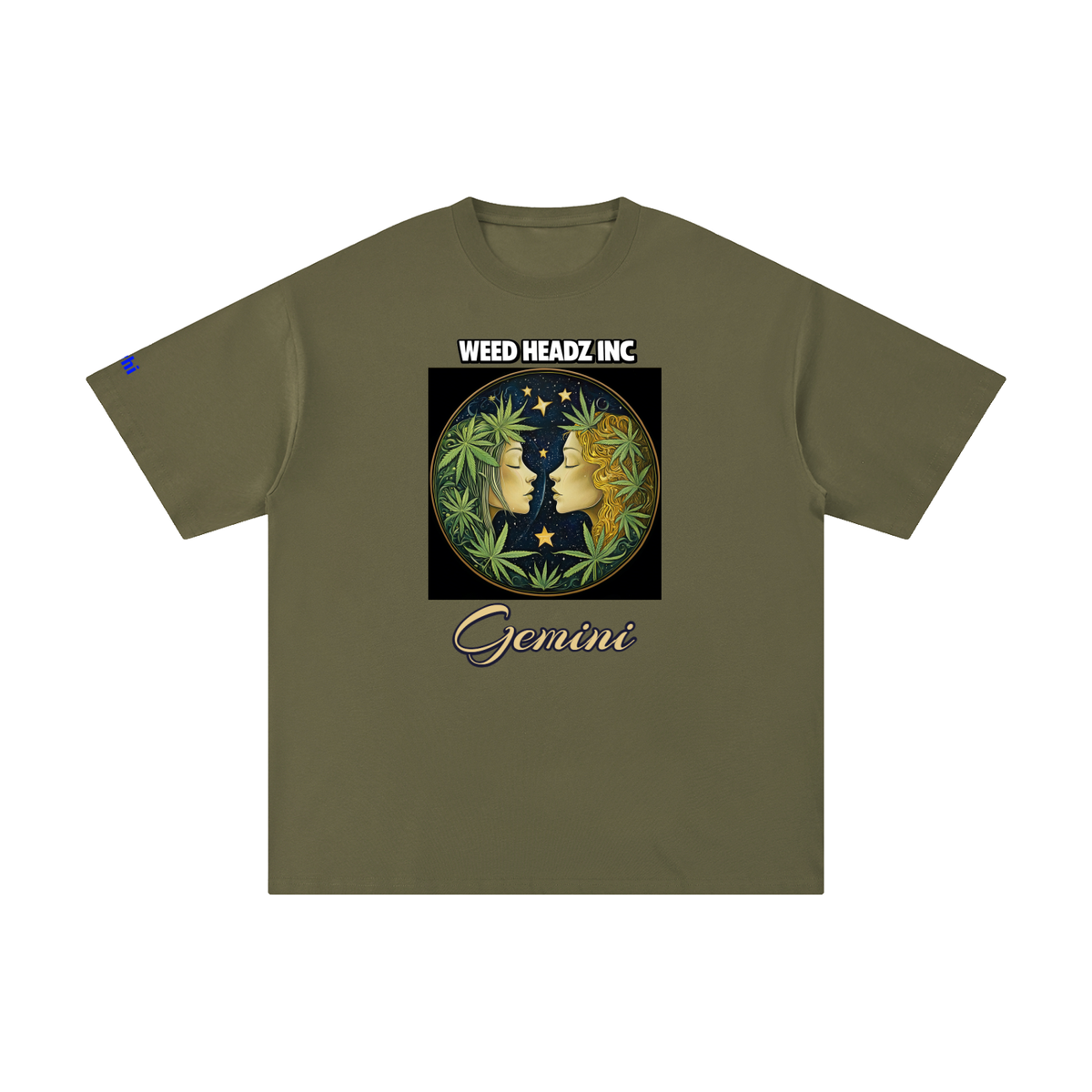 WHI Men's Zodiac Gemini Cotton T-Shirt