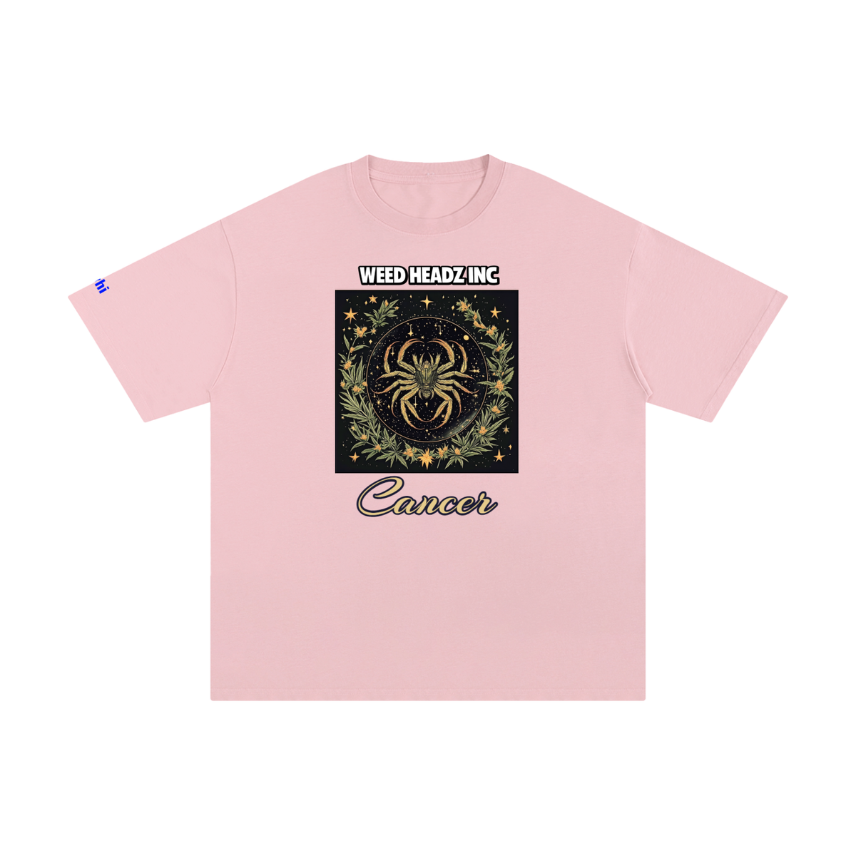 WHI Men's Zodiac Cancer Cotton T-Shirt