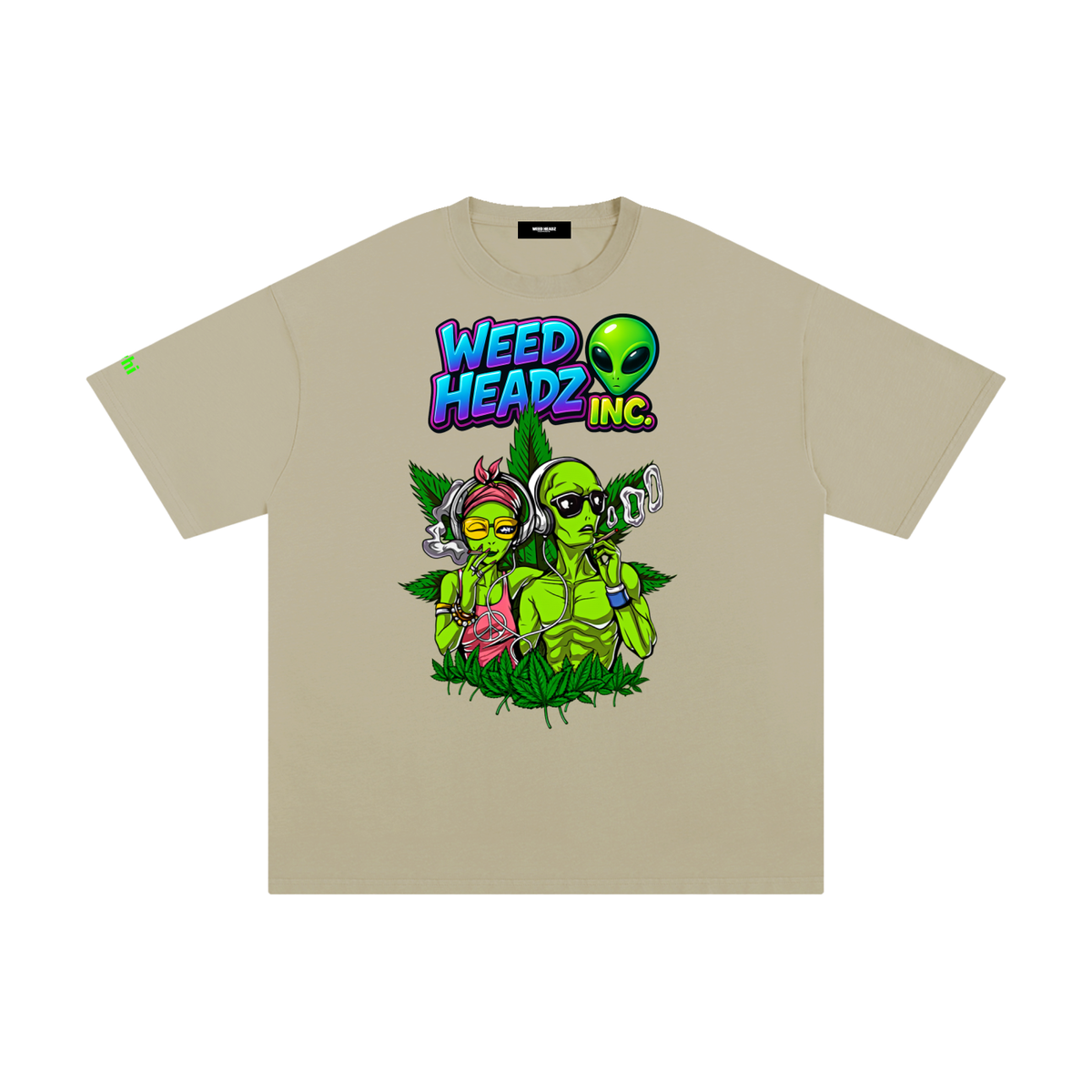 WHI Men's Alien Stoned Cotton T-Shirt