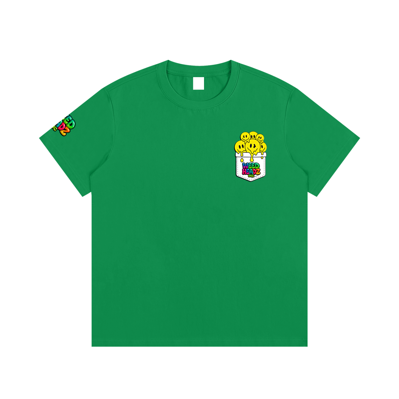 WHI Men's Smiley Melt Cotton T-Shirt