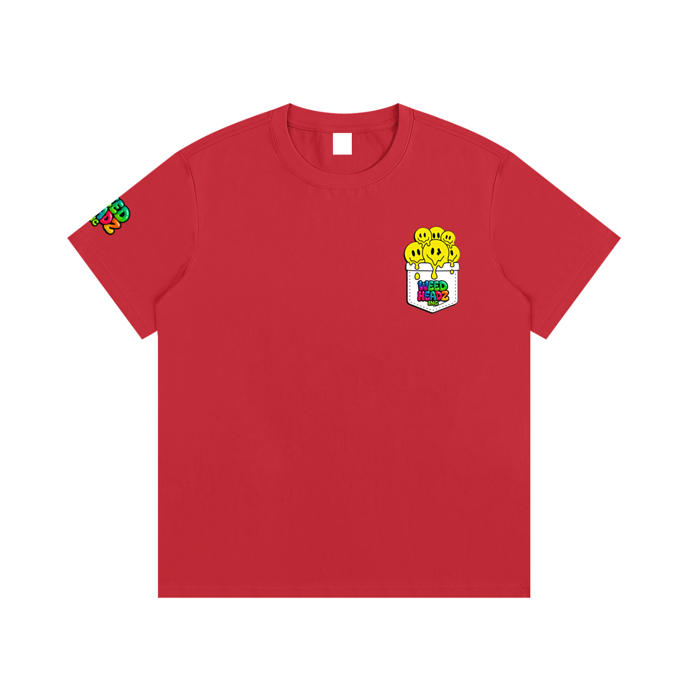 WHI Men's Smiley Melt Cotton T-Shirt
