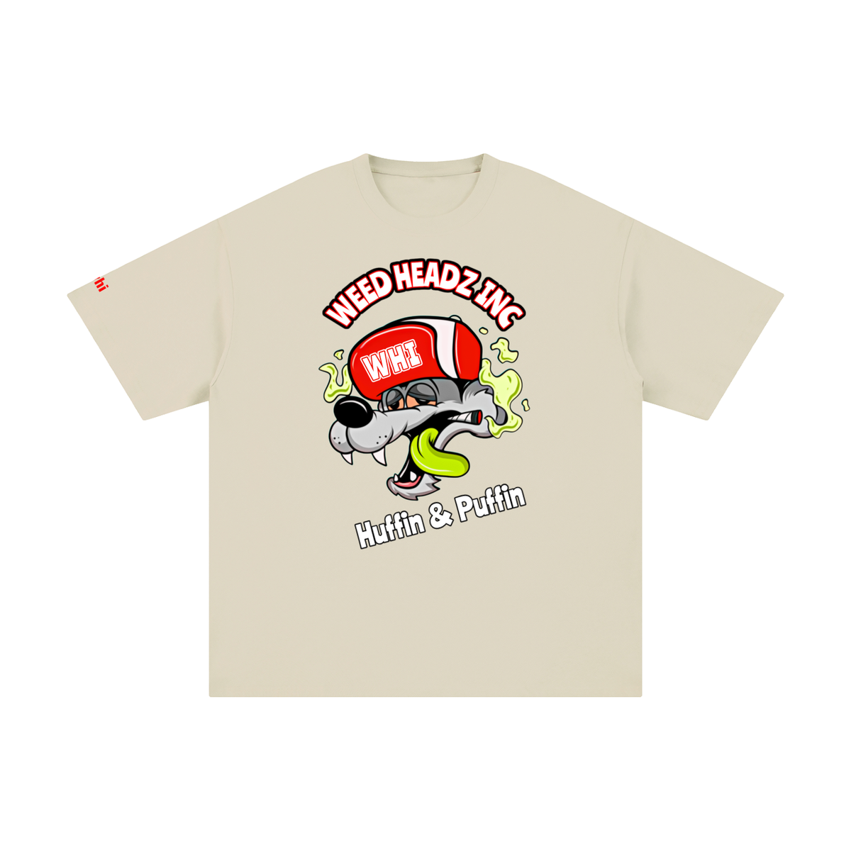 WHI Men's Huffin & Puffin Cotton T-Shirt