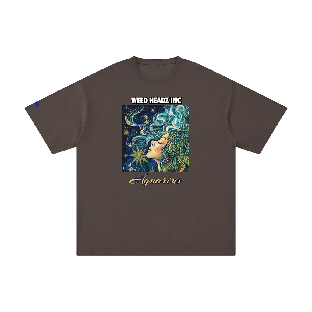 WHI Men's Zodiac Aquarius Cotton T-Shirt