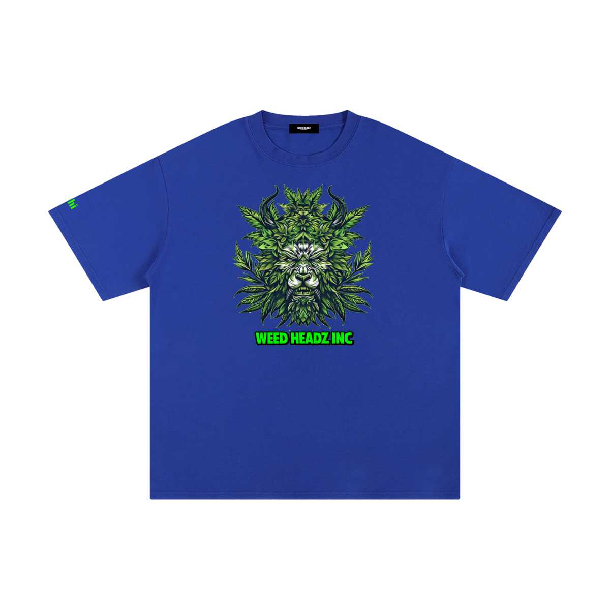 WHI Men's Monster Green Cotton T-Shirt