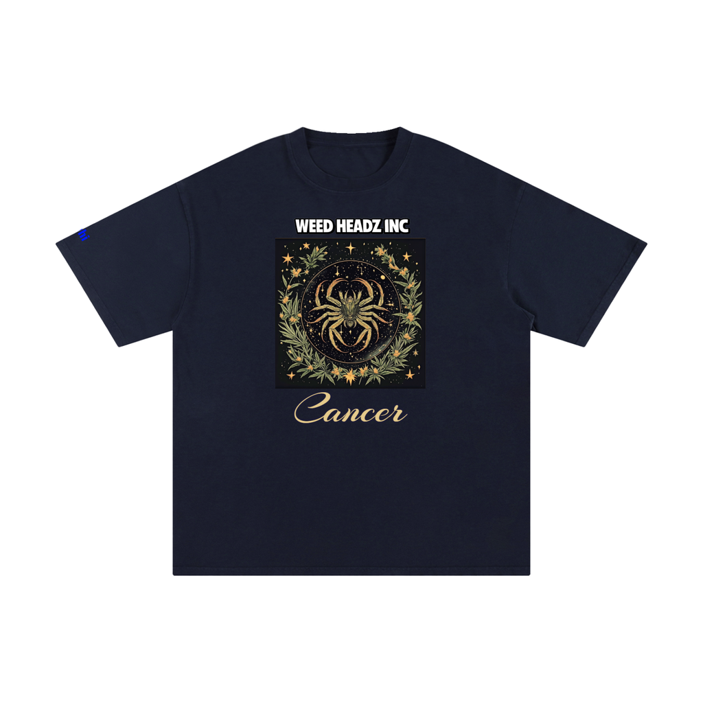 WHI Men's Zodiac Cancer Cotton T-Shirt