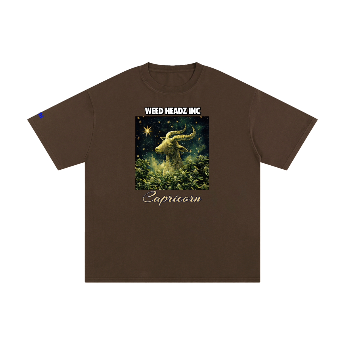 WHI Men's Zodiac Capricorn Cotton T-Shirt