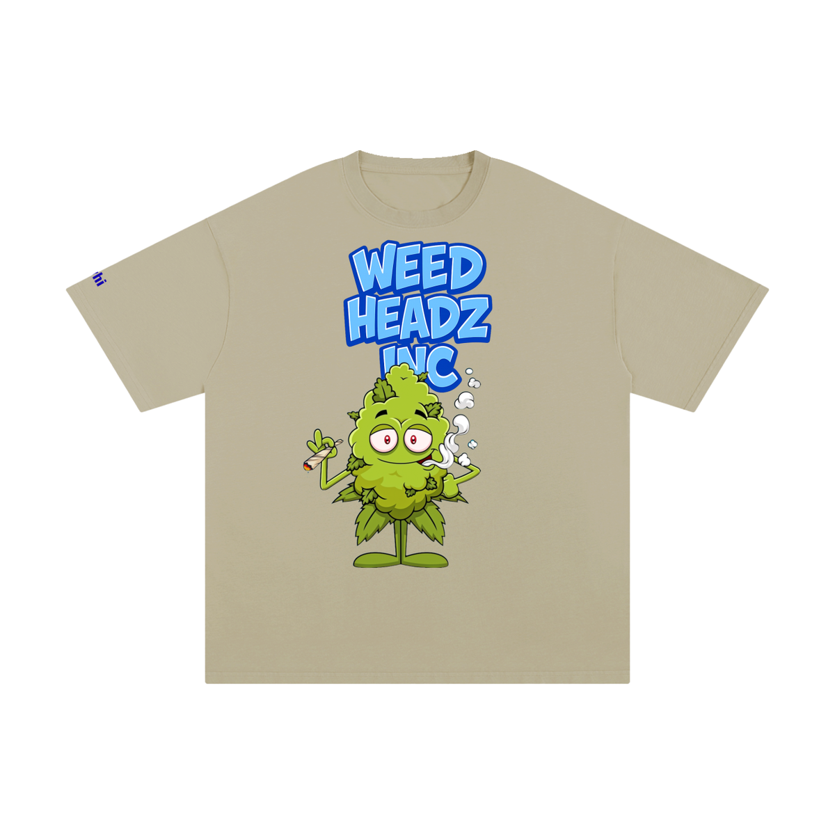 WHI Men's Bud Smokin Cotton T-Shirt