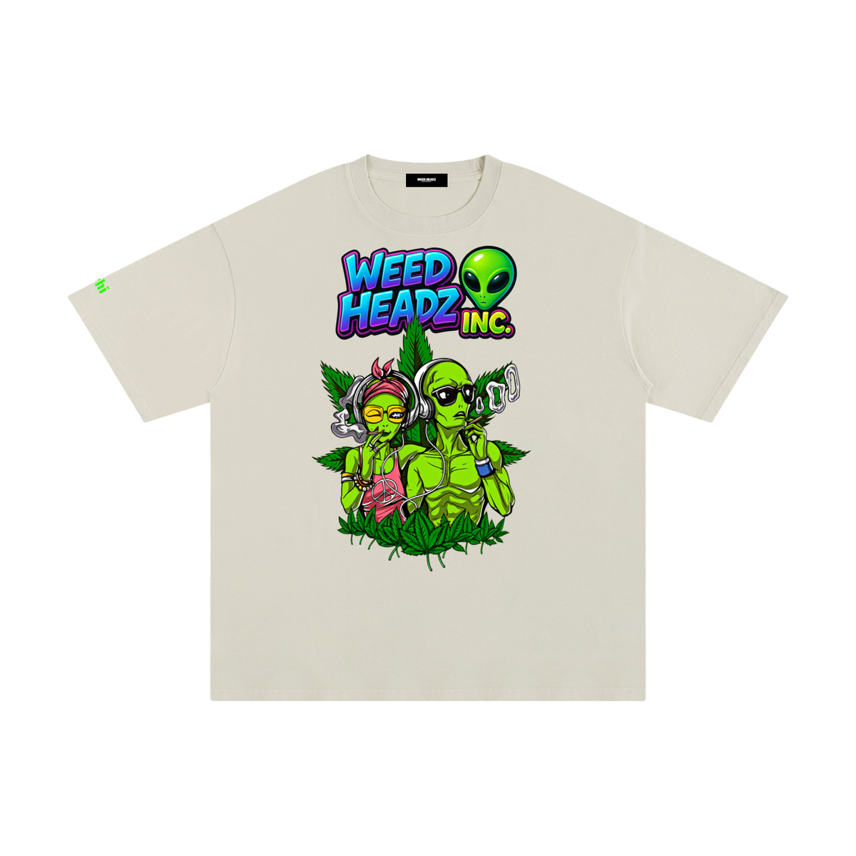 WHI Men's Alien Stoned Cotton T-Shirt