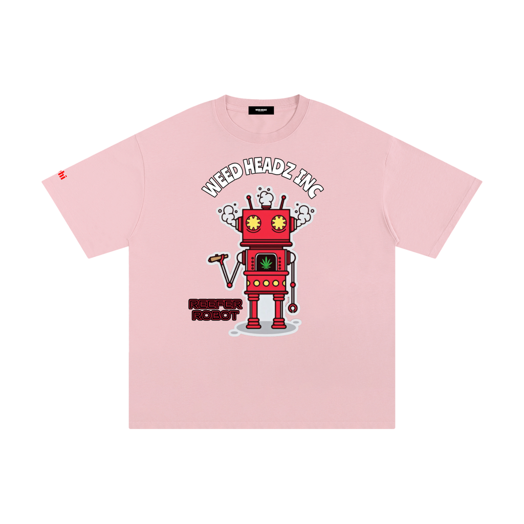WHI Men's Reefer Robot Cotton T-Shirt