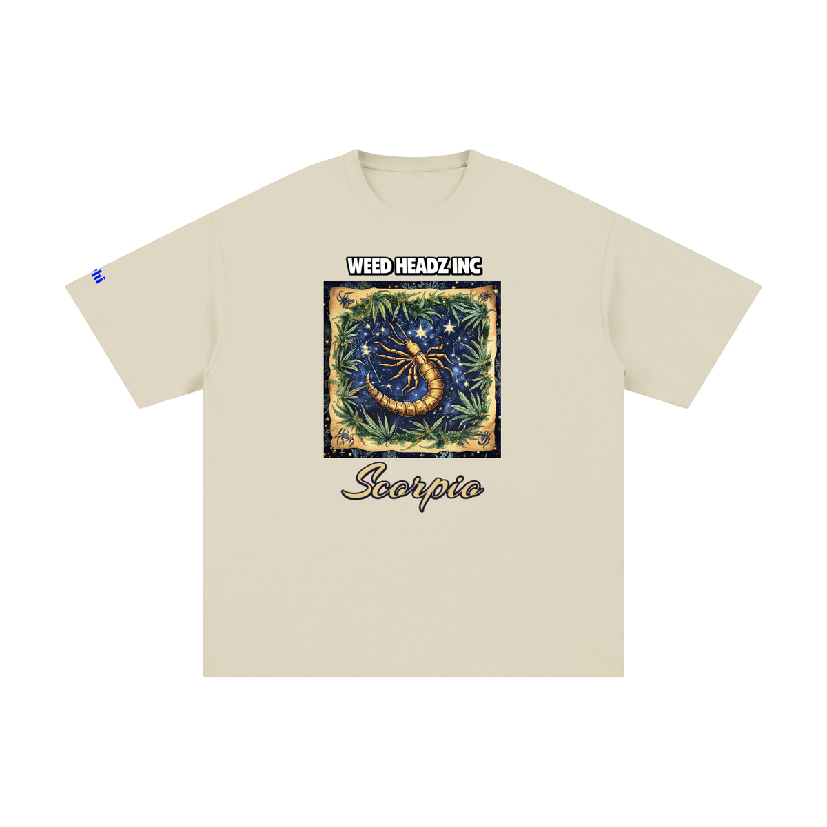 WHI Men's Zodiac Scorpio Cotton T-Shirt