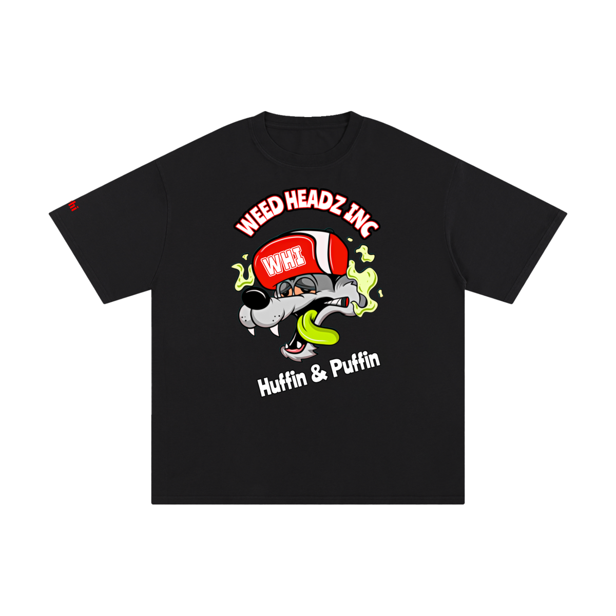 WHI Men's Huffin & Puffin Cotton T-Shirt