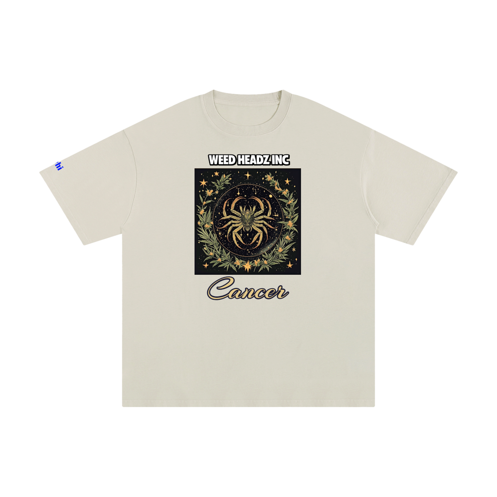 WHI Men's Zodiac Cancer Cotton T-Shirt