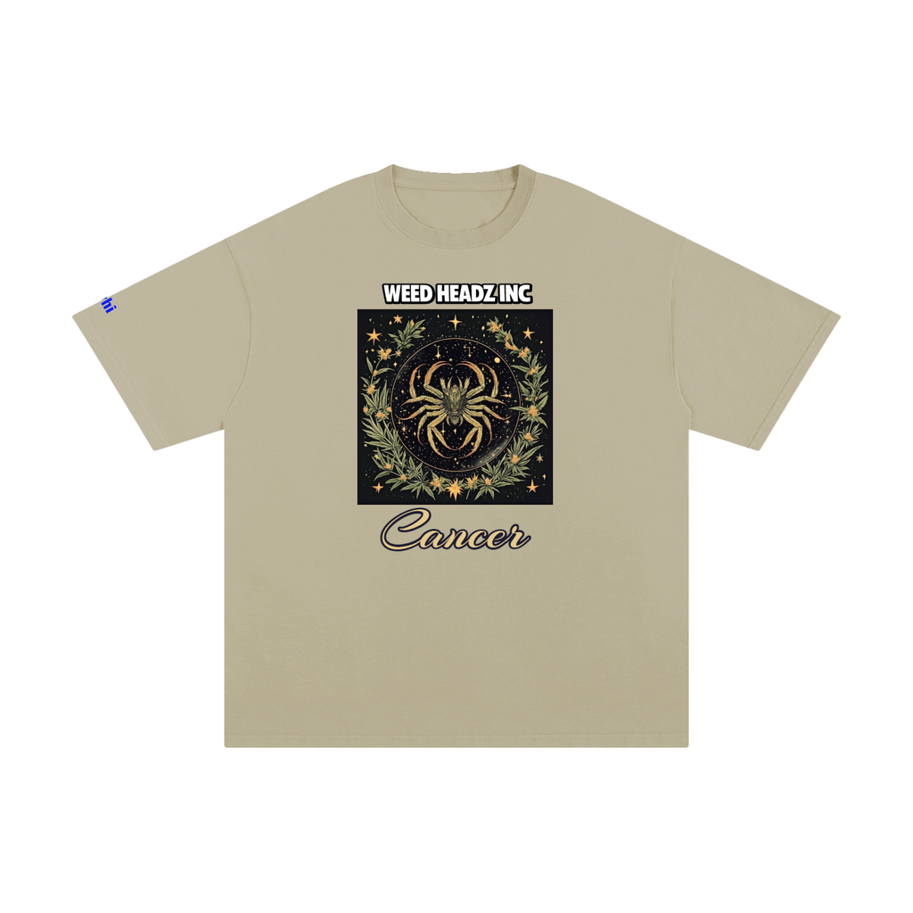 WHI Men's Zodiac Cancer Cotton T-Shirt