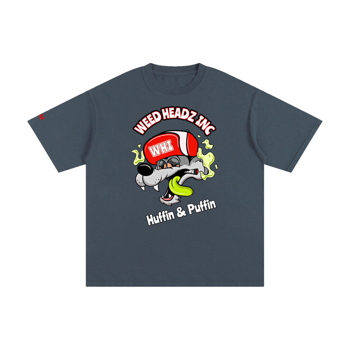 WHI Men's Huffin & Puffin Cotton T-Shirt