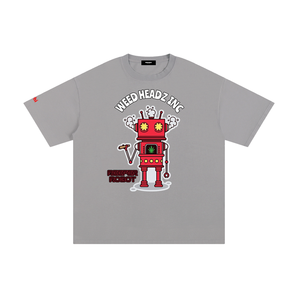 WHI Men's Reefer Robot Cotton T-Shirt