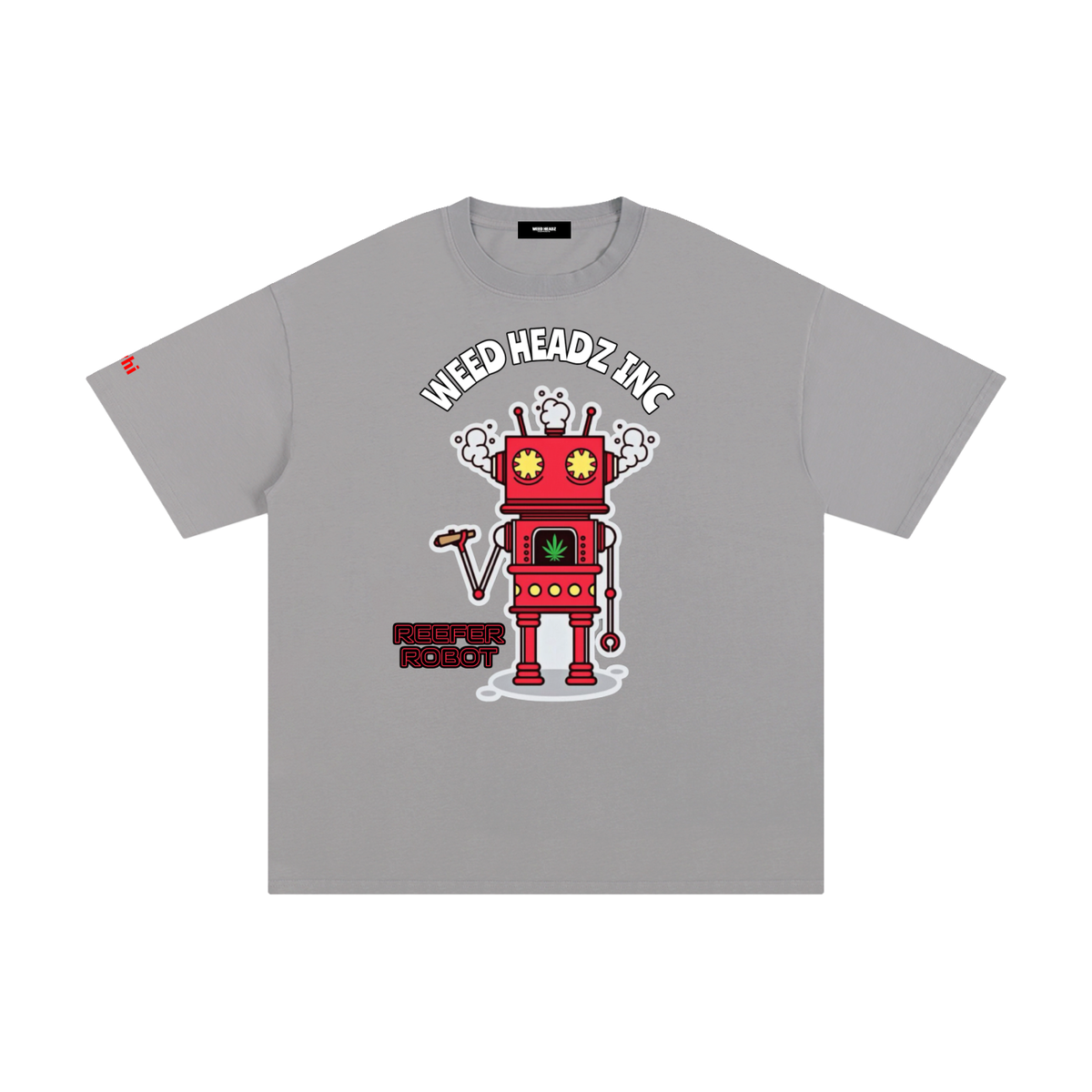 WHI Men's Reefer Robot Cotton T-Shirt
