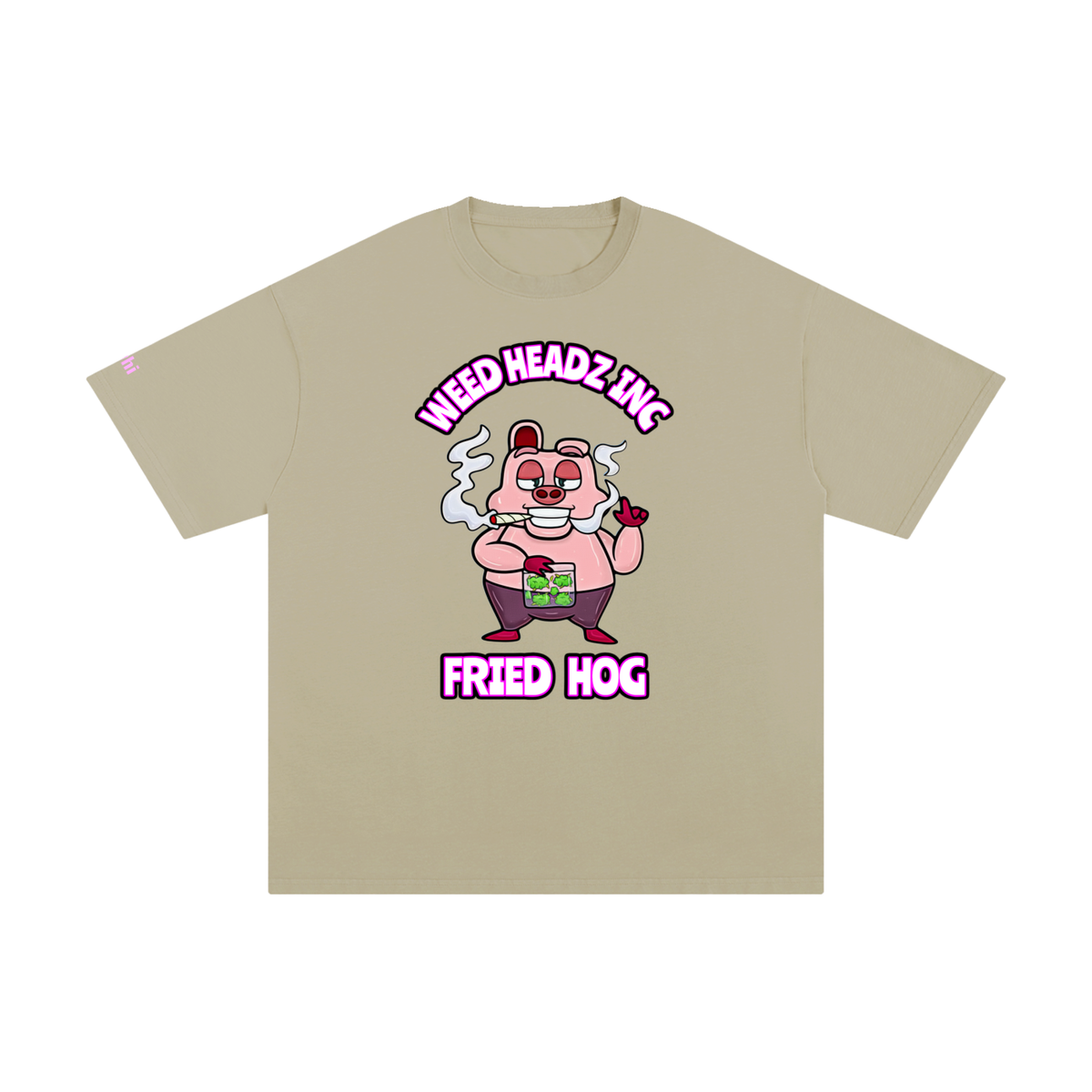 WHI Men's Fried Hog Cotton T-Shirt