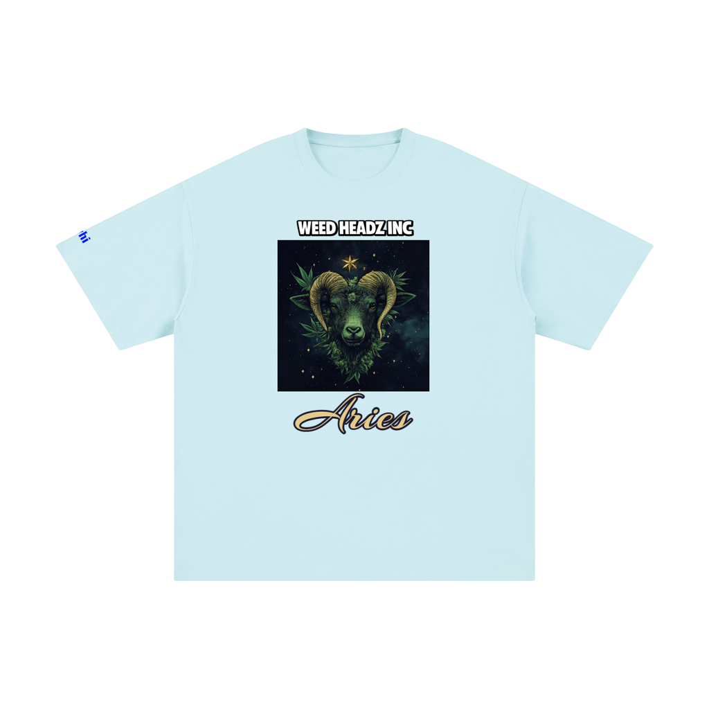 WHI Men's Zodiac Aries Cotton T-Shirt