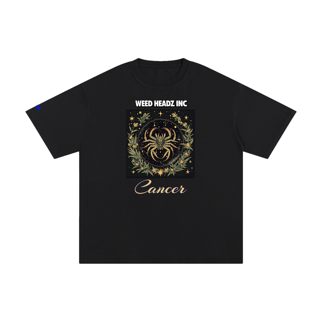 WHI Men's Zodiac Cancer Cotton T-Shirt