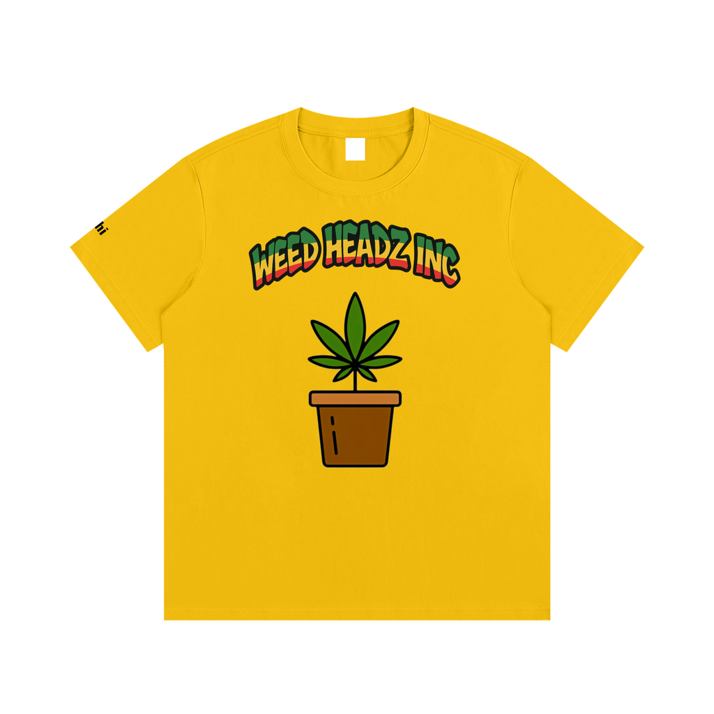 WHI Men's Rasta Pot Cotton T-Shirt