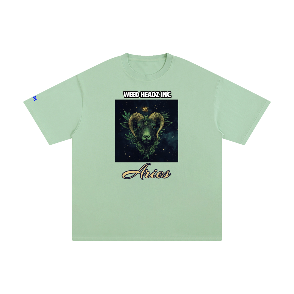 WHI Men's Zodiac Aries Cotton T-Shirt