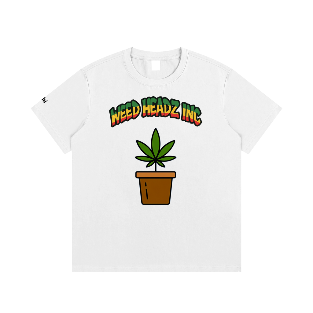 WHI Men's Rasta Pot Cotton T-Shirt