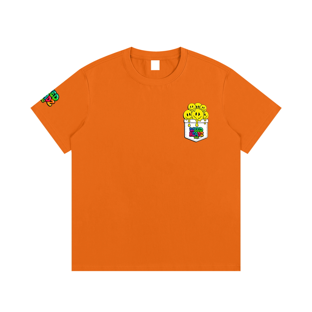 WHI Men's Smiley Melt Cotton T-Shirt