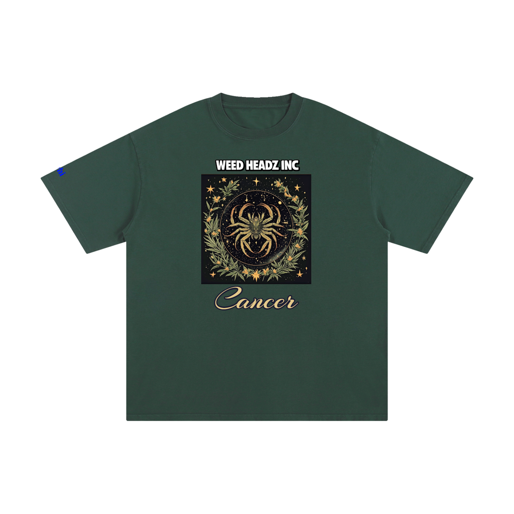 WHI Men's Zodiac Cancer Cotton T-Shirt