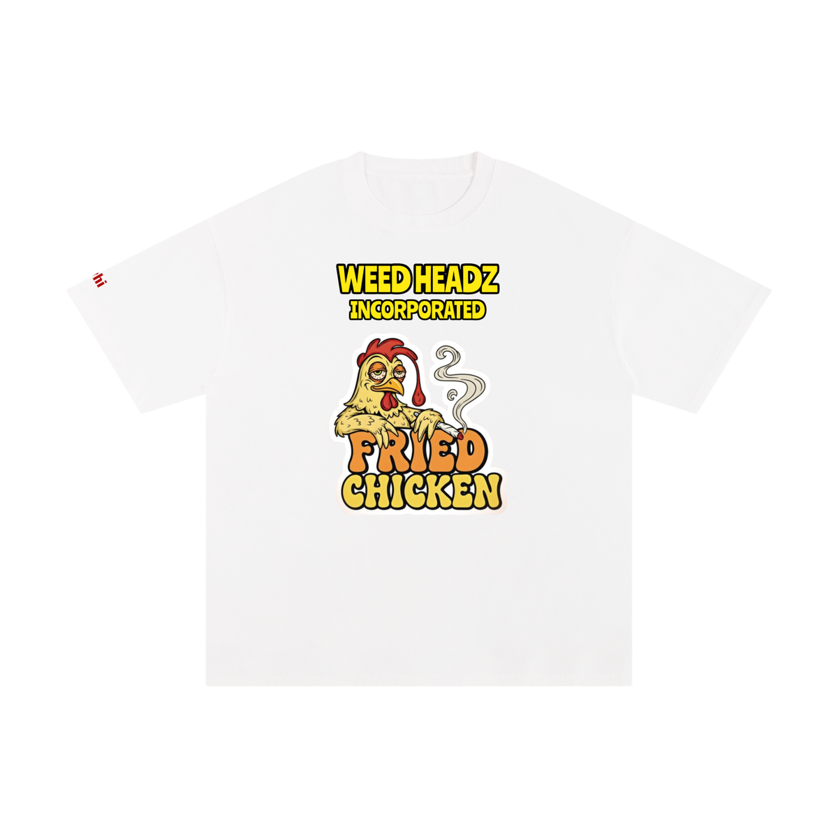 WHI Men's Fried Chicken Cotton T-Shirt