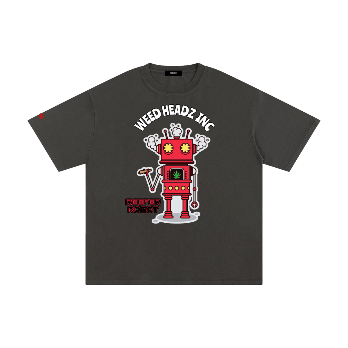 WHI Men's Reefer Robot Cotton T-Shirt