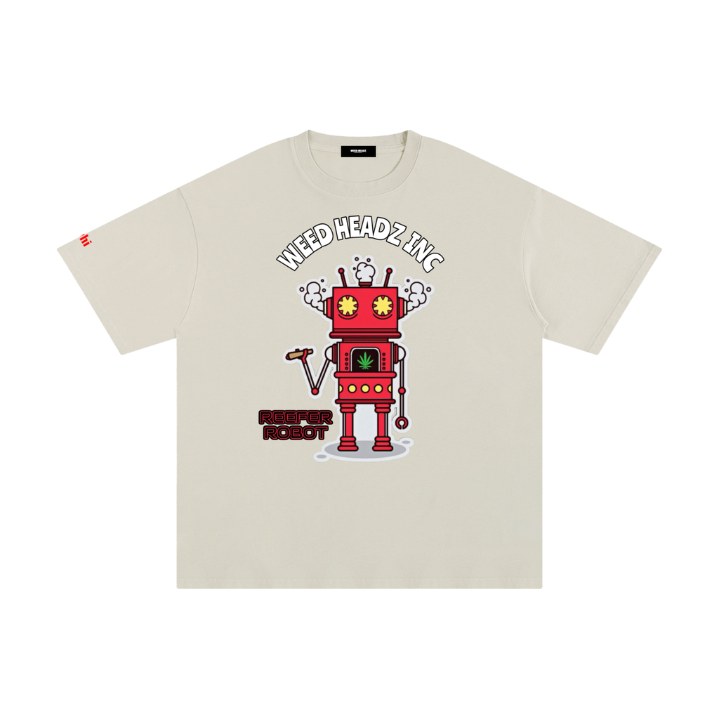 WHI Men's Reefer Robot Cotton T-Shirt