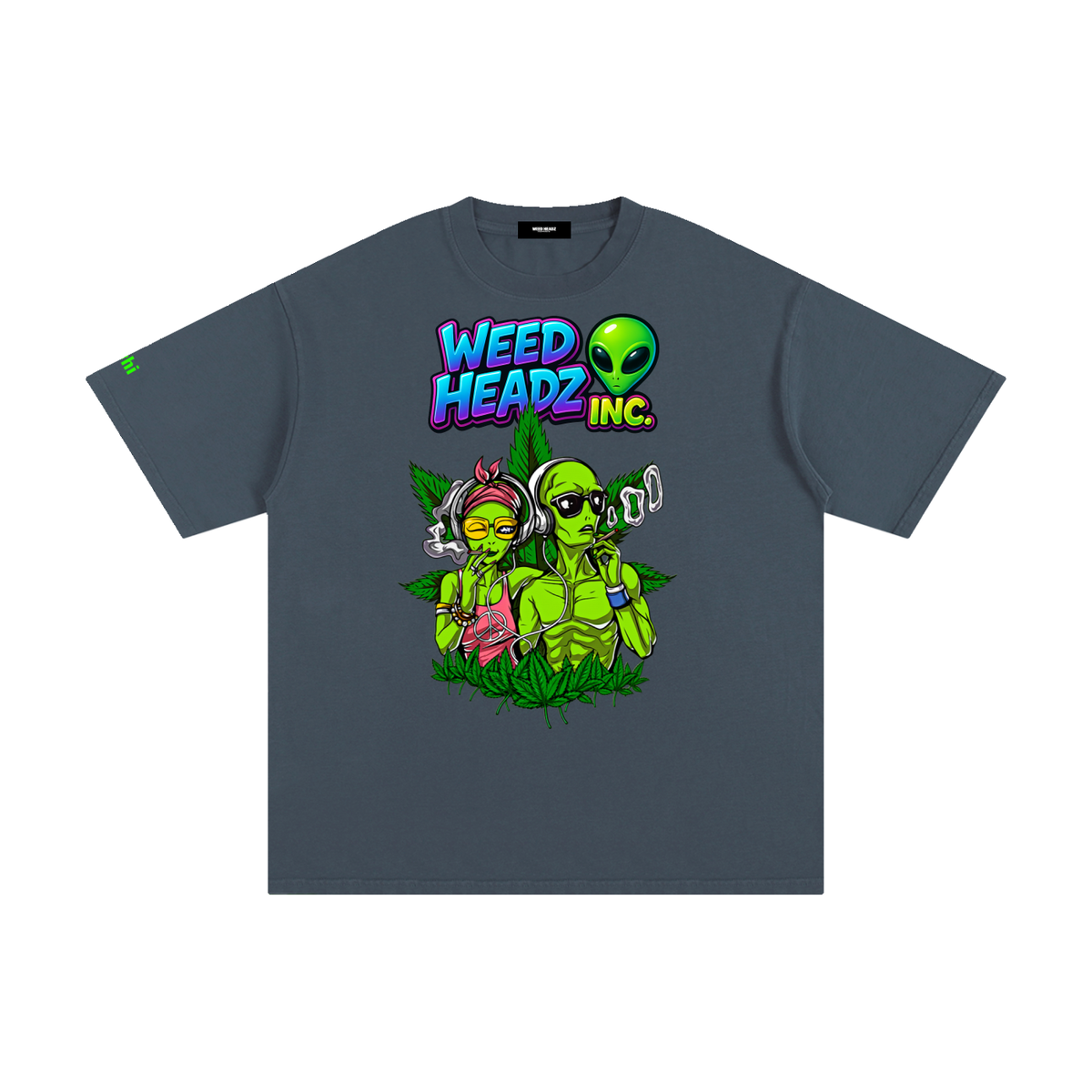 WHI Men's Alien Stoned Cotton T-Shirt