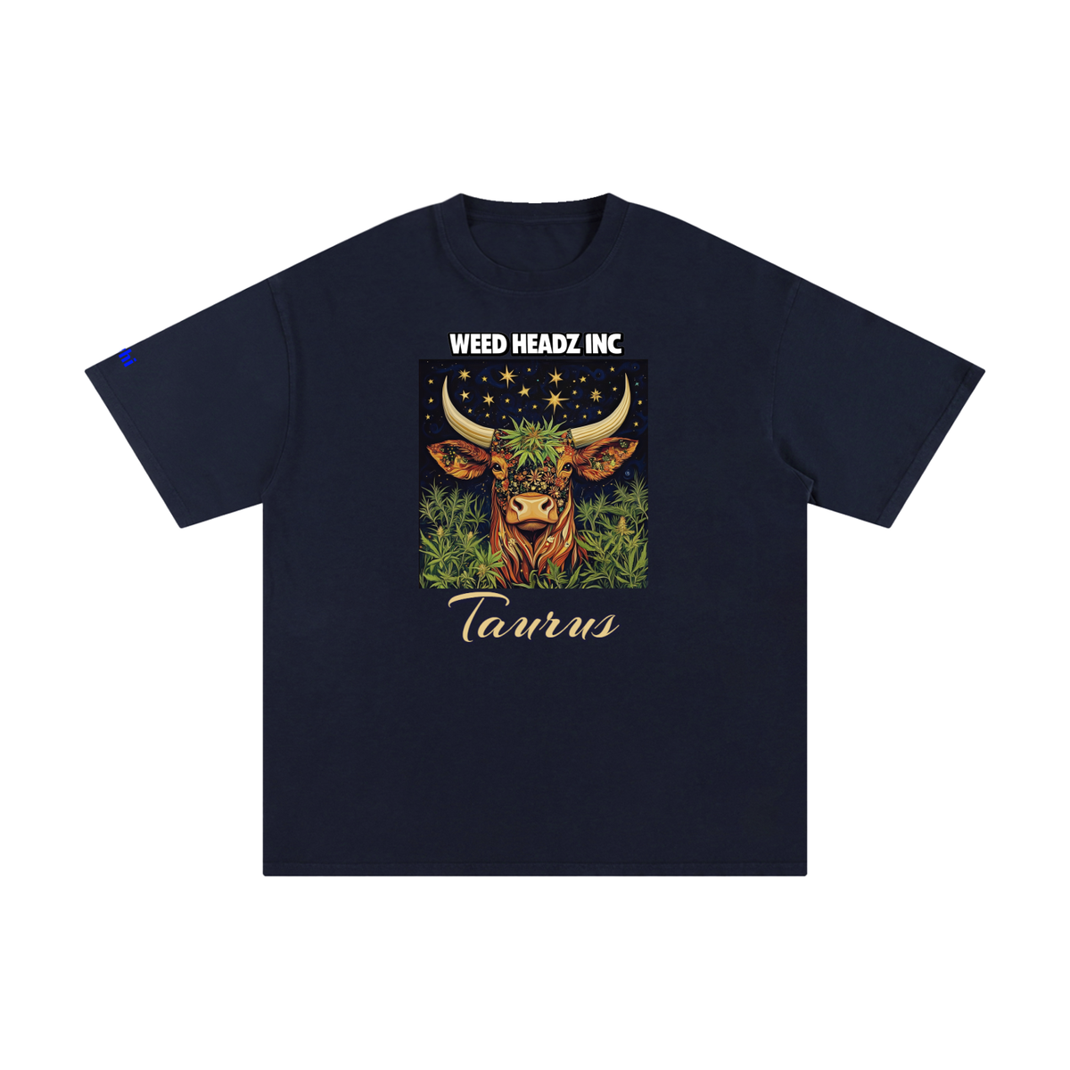 WHI Men's Zodiac Taurus Cotton T-Shirt