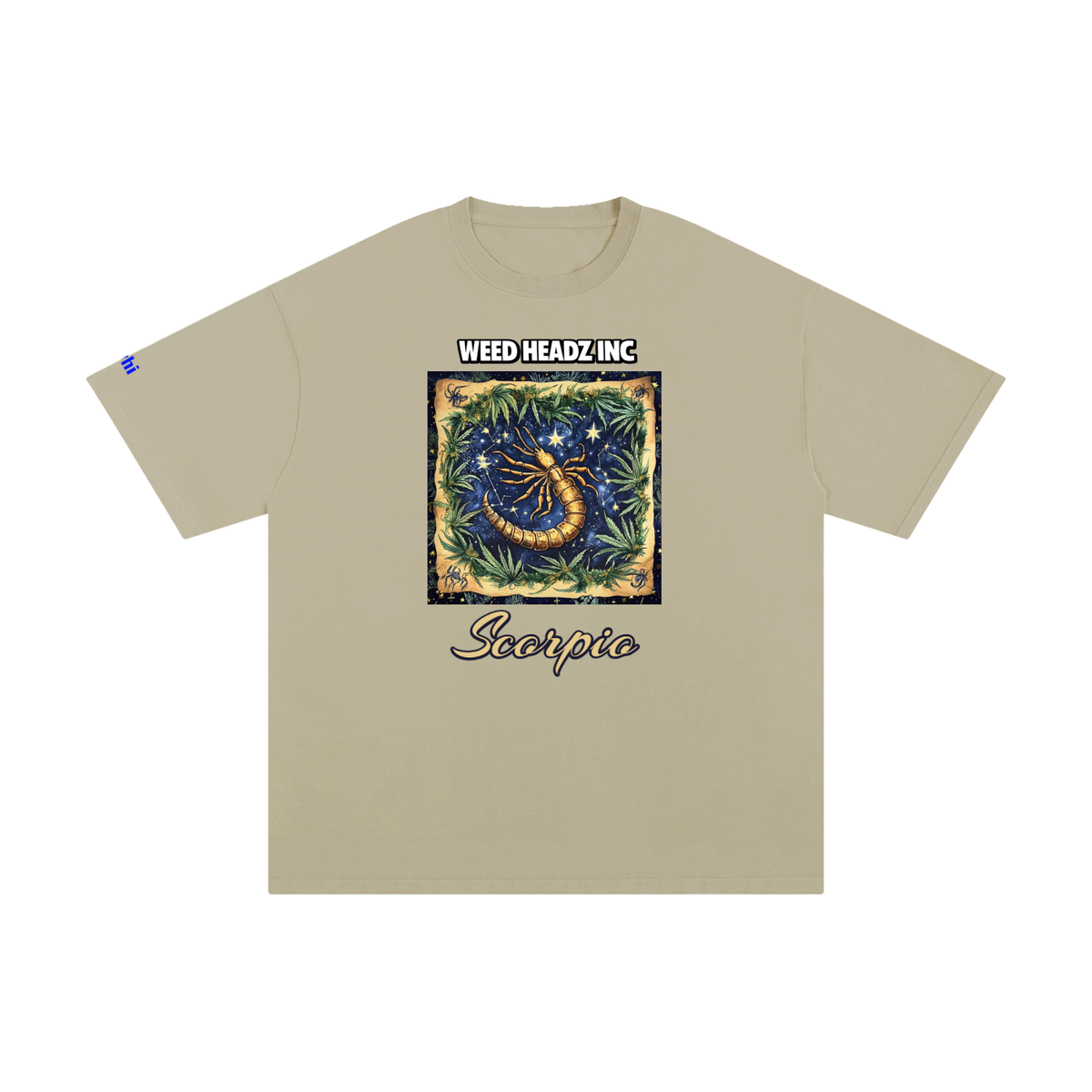 WHI Men's Zodiac Scorpio Cotton T-Shirt