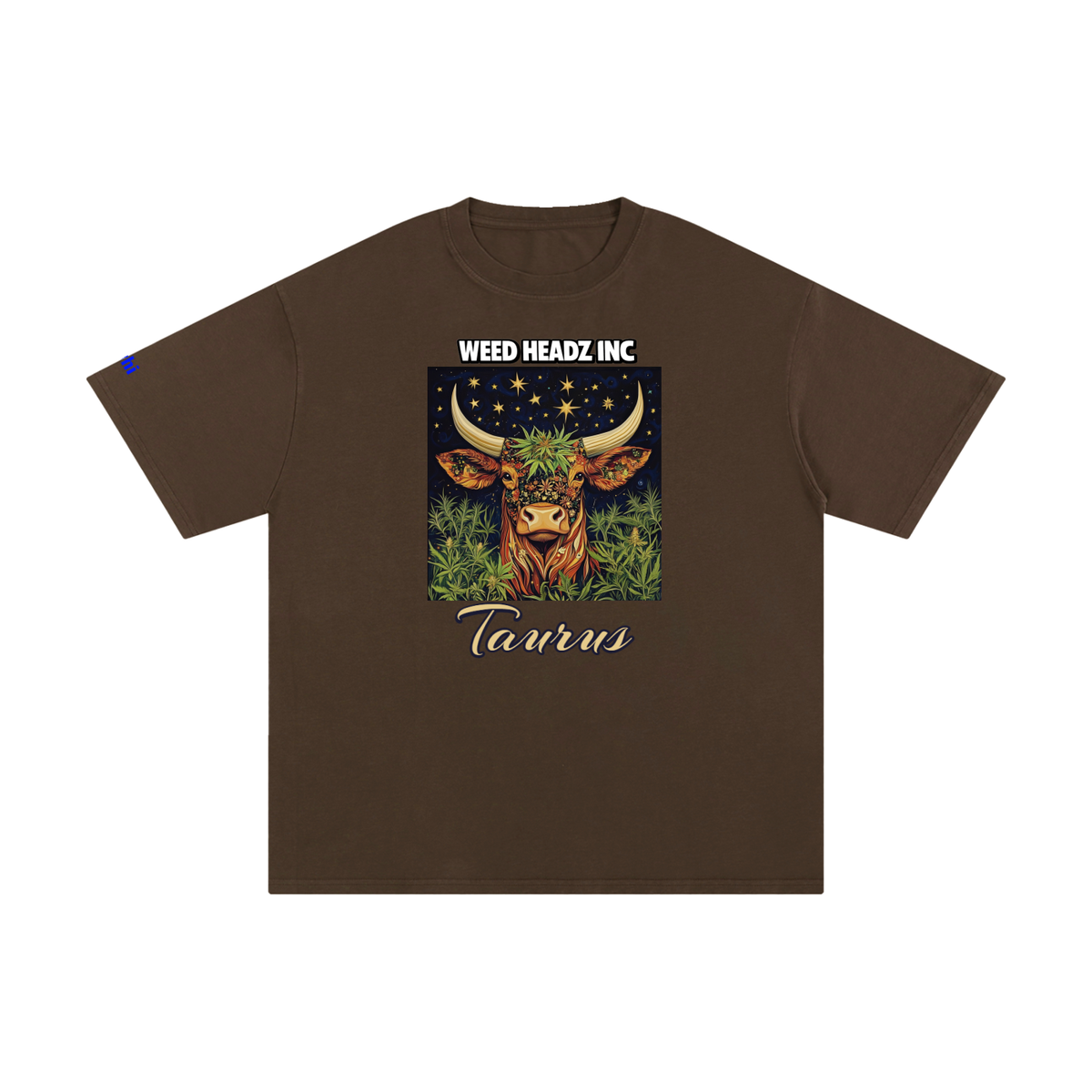 WHI Men's Zodiac Taurus Cotton T-Shirt