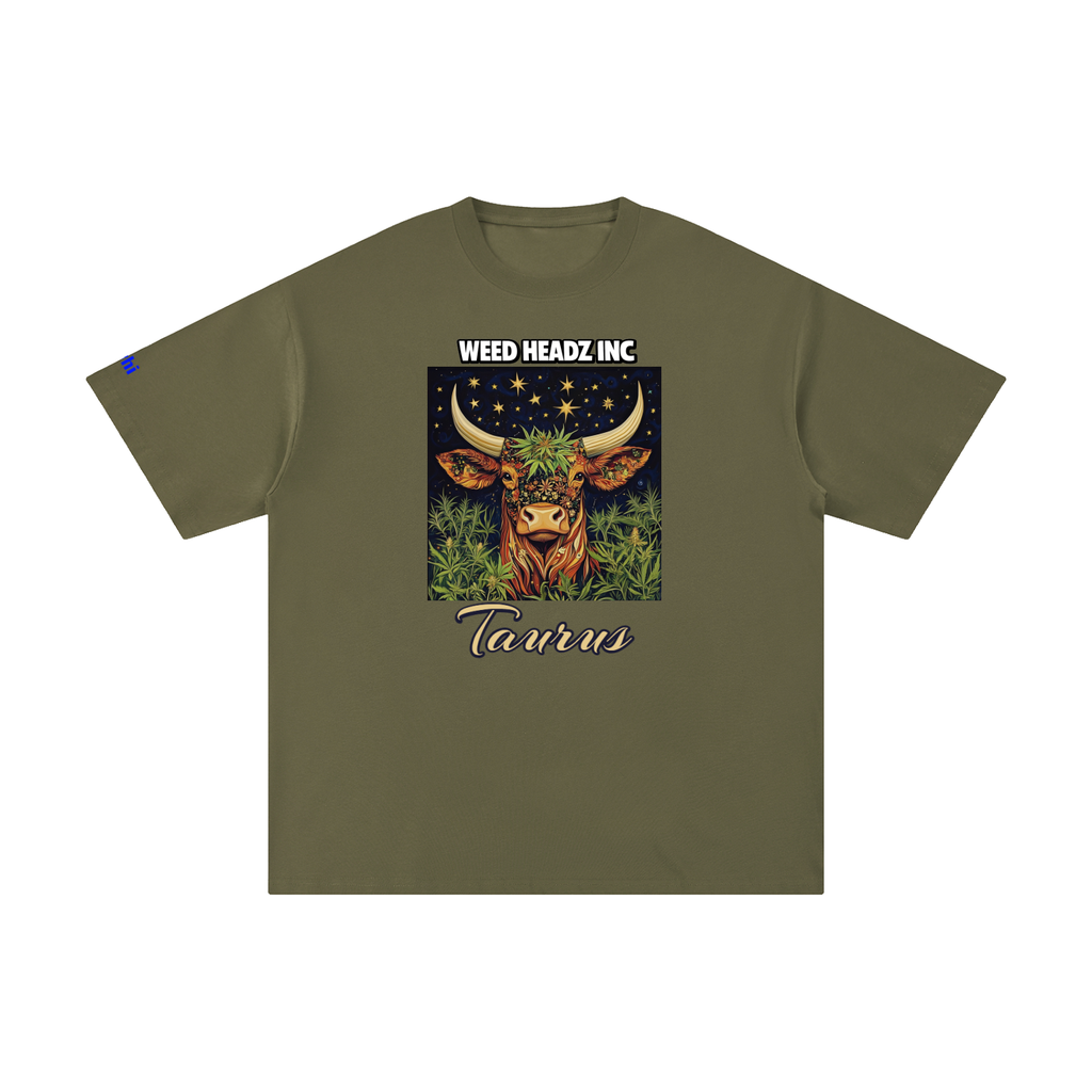 WHI Men's Zodiac Taurus Cotton T-Shirt