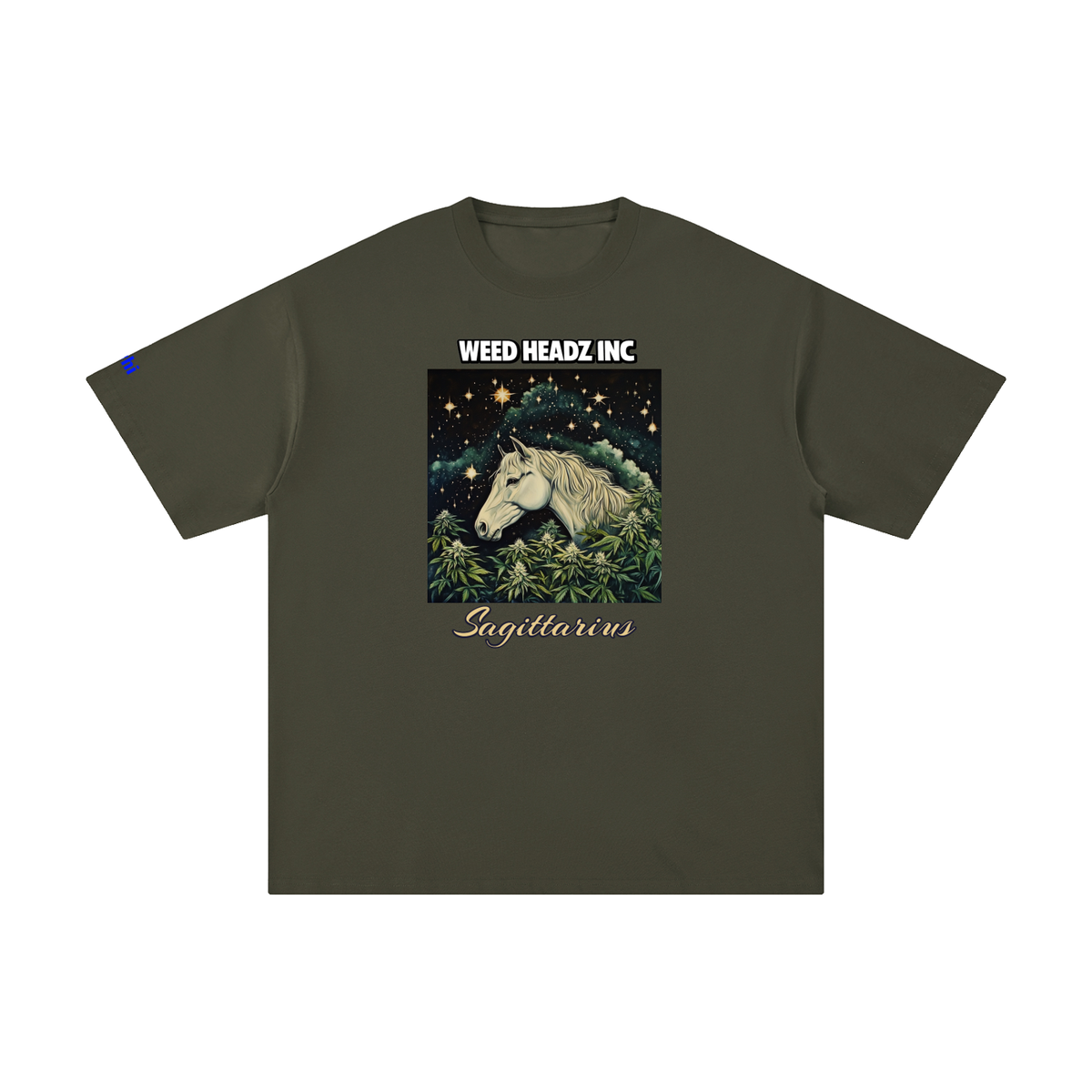 WHI Men's Zodiac Sagittarius Cotton T-Shirt