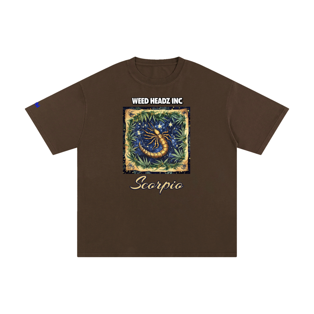 WHI Men's Zodiac Scorpio Cotton T-Shirt
