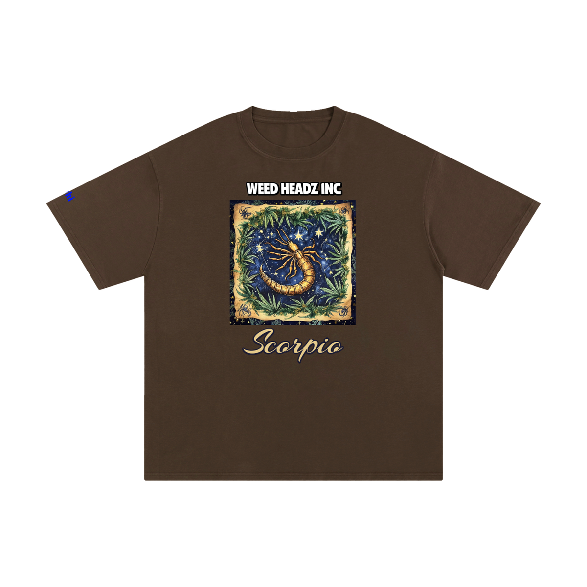 WHI Men's Zodiac Scorpio Cotton T-Shirt