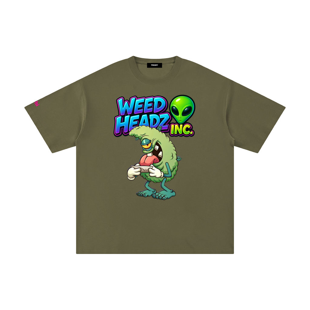 WHI Men's Alien Roll Up Cotton T-Shirt