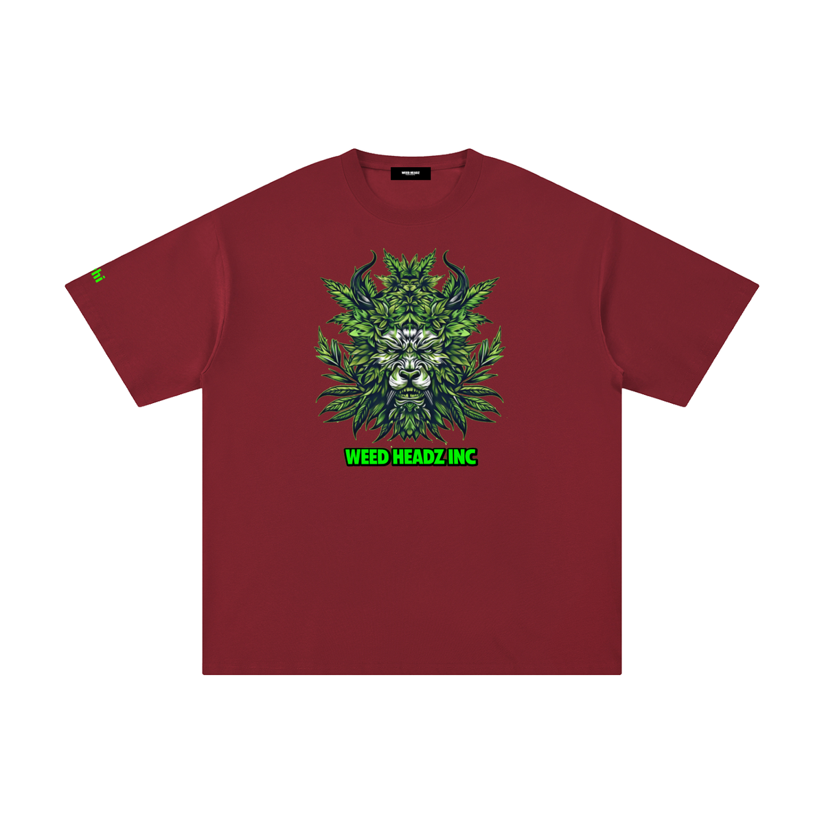 WHI Men's Monster Green Cotton T-Shirt
