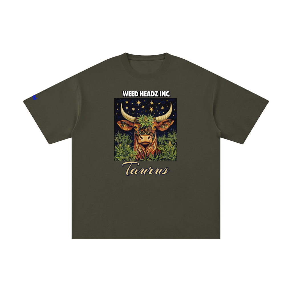 WHI Men's Zodiac Taurus Cotton T-Shirt