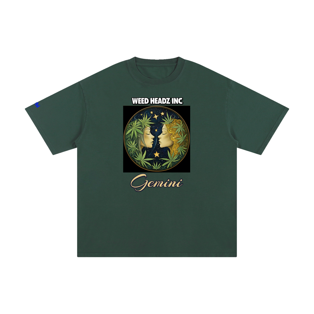 WHI Men's Zodiac Gemini Cotton T-Shirt