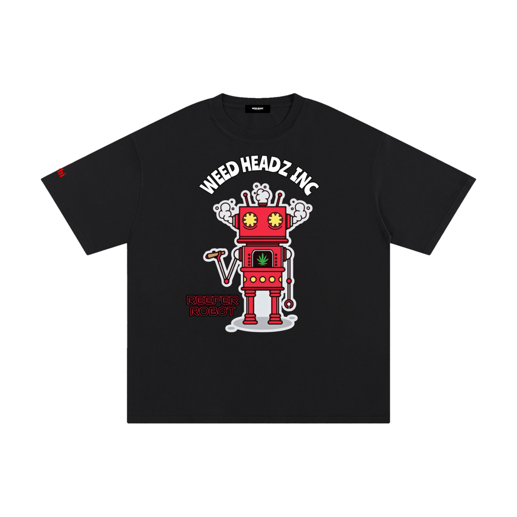 WHI Men's Reefer Robot Cotton T-Shirt